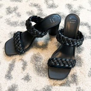 BRAND NEW A New Day Women's Braided Strappy Heels